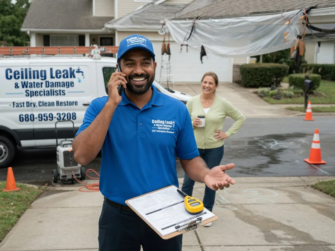 Ceiling Leak Cleanup Hitchcock, SD FAQs
