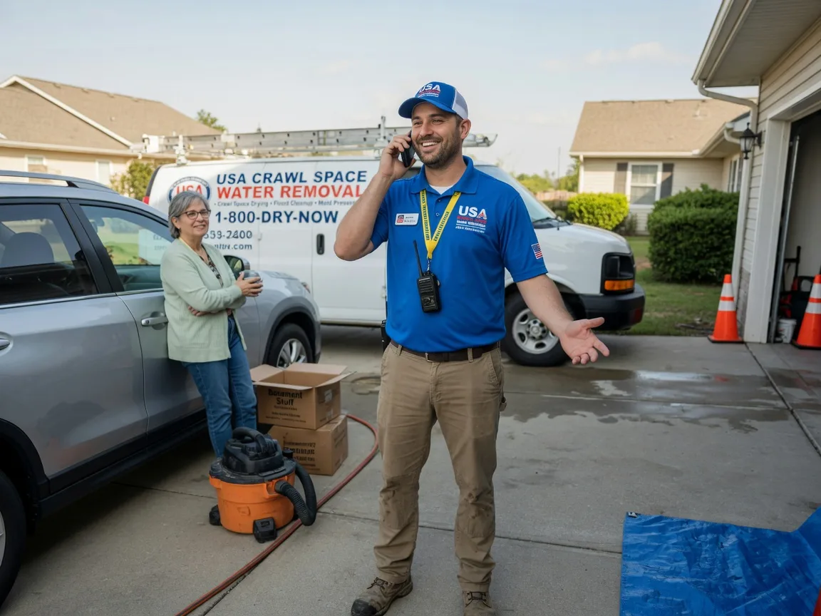 Crawl Space Water Removal Hitchcock, SD FAQs
